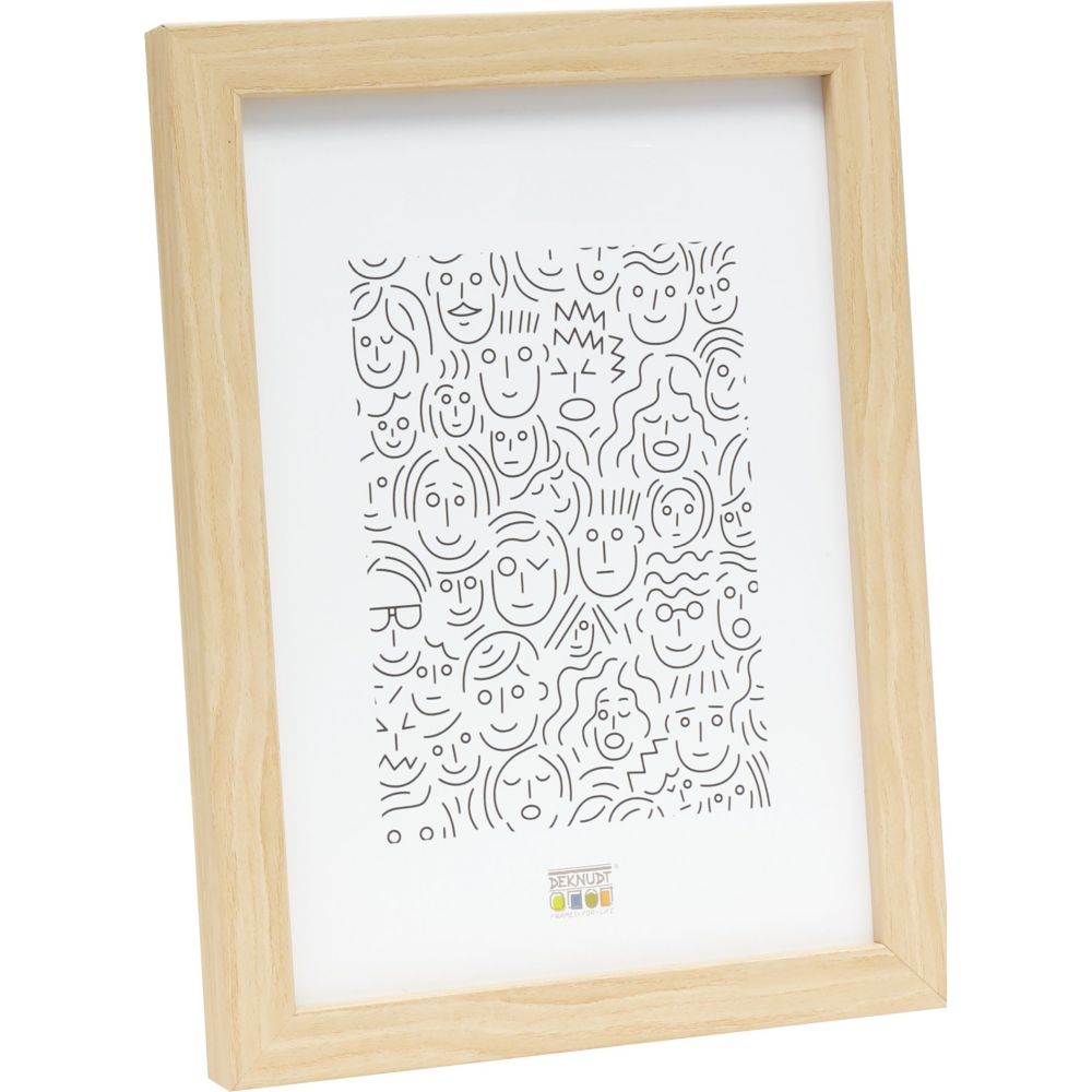 Deknudt Schmaler Rahmen aus Naturholz 20x20
