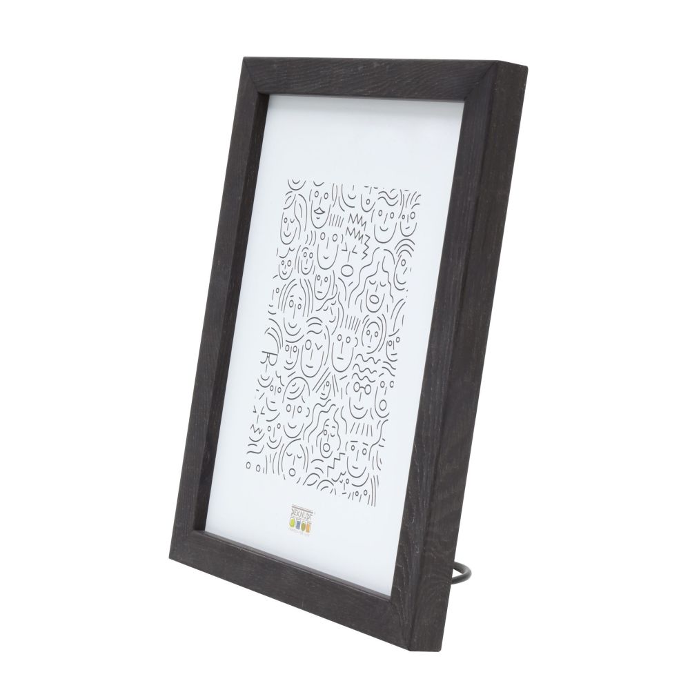 Deknudt Narrow wooden frame in dark brown 20x30 S43AH2