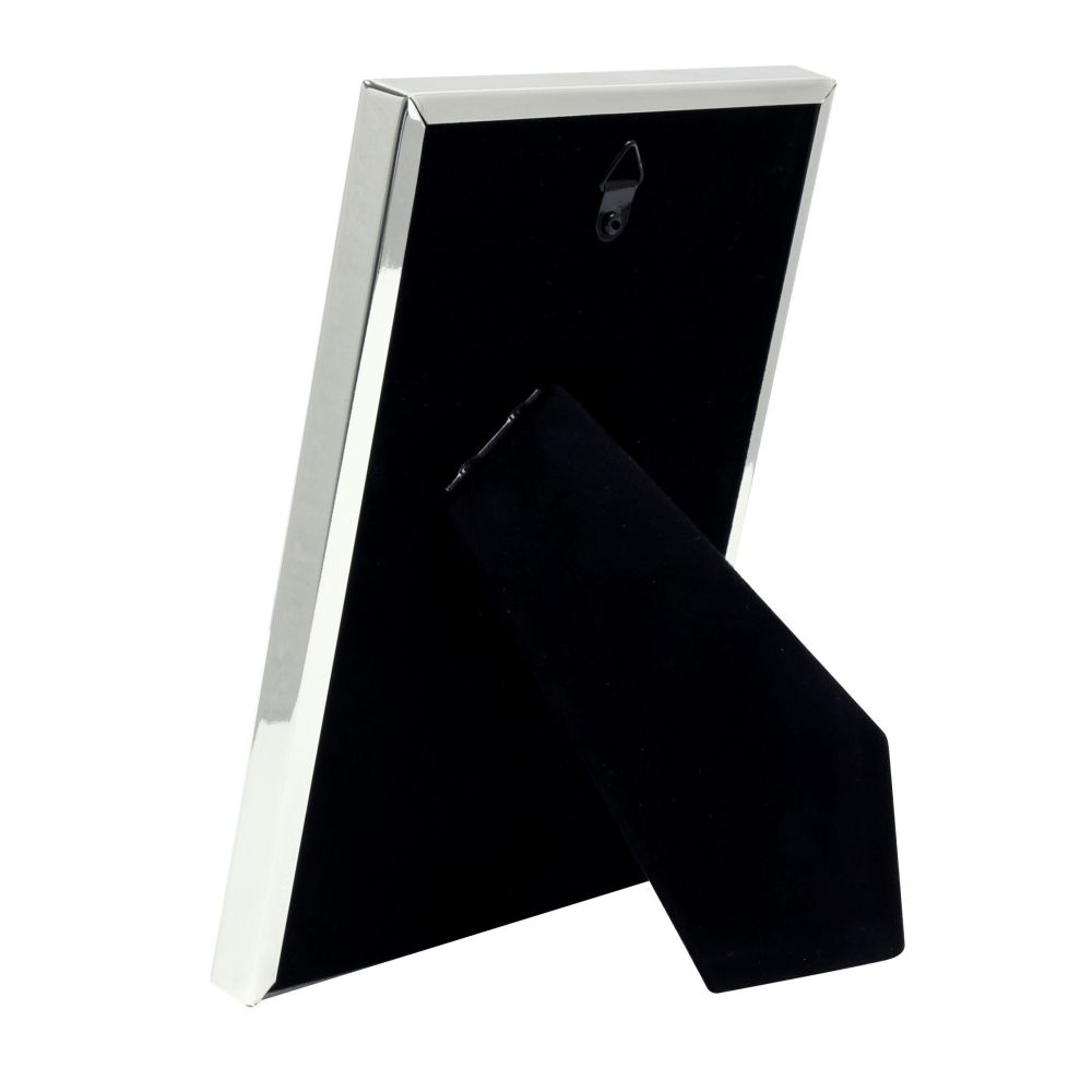 Deknudt Narrow metal frame in shiny silver S58MS1
