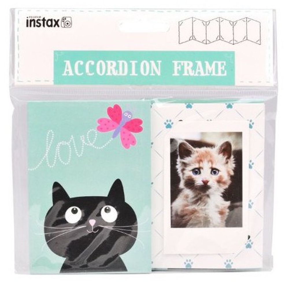 Fujifilm Instax Akkordeon-Rahmen Katze