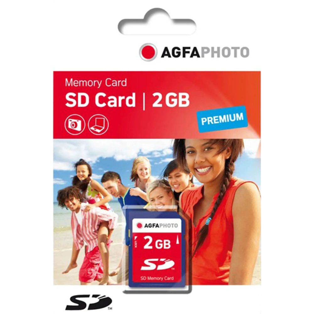AgfaPhoto SD Premium 2GB Speicherkarte