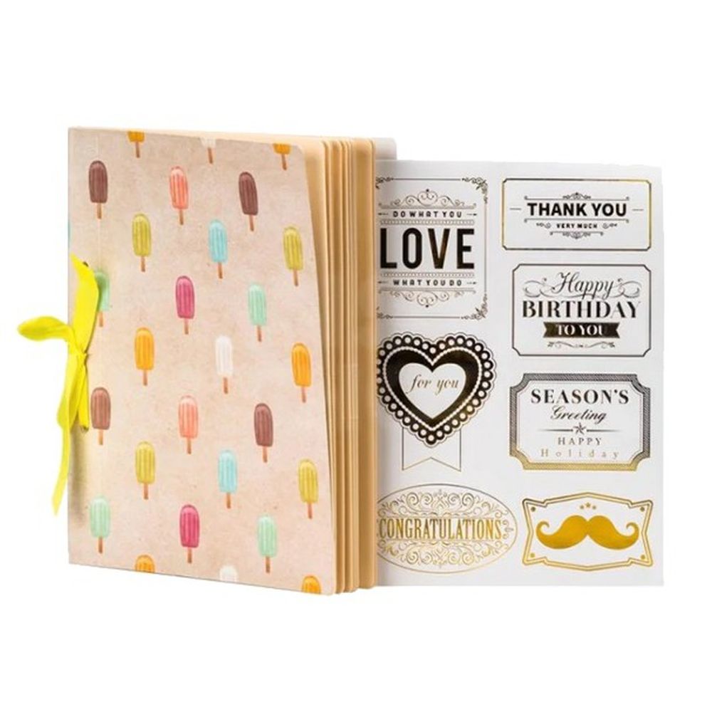 Fujifilm Instax WPS Cadeau de scrapbooking Ice Cream