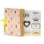 Fujifilm Instax WPS Cadeau de scrapbooking Ice Cream