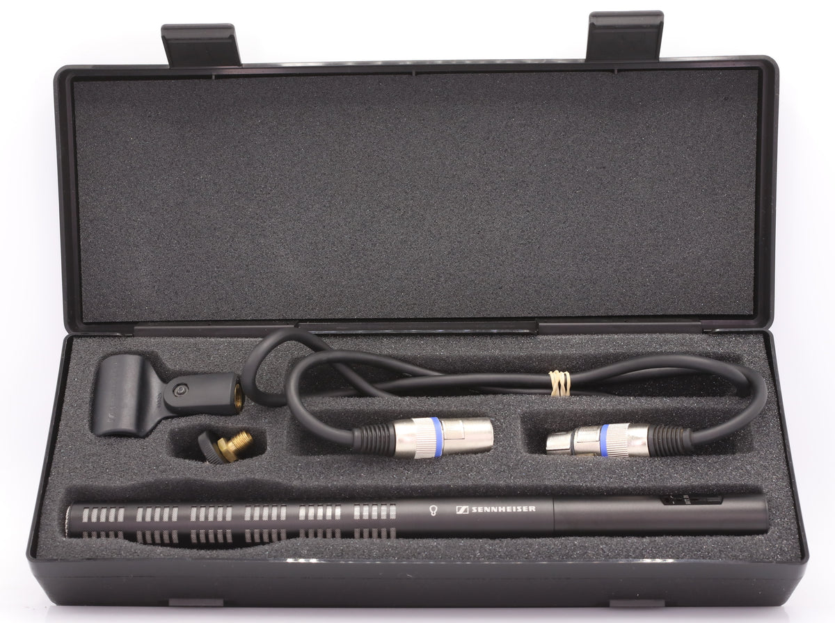 Sennheiser ME66 Shotgun Microphone + K6 Powering Module + MZW66 Pro Windshield occasion