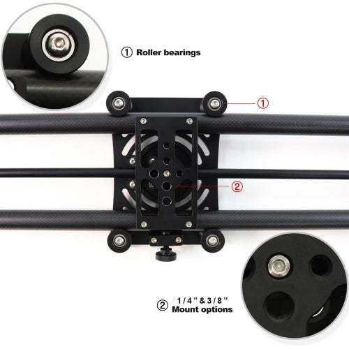 Konova P1 120cm Carbon Kamera-Slider (mit KMS-S3)