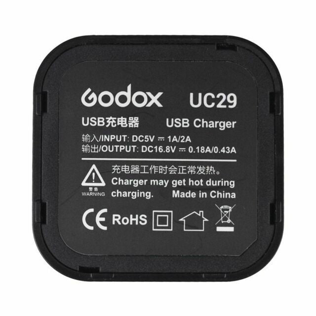 Godox UC29 - USB Chargeur Plug pour AD200 Pro