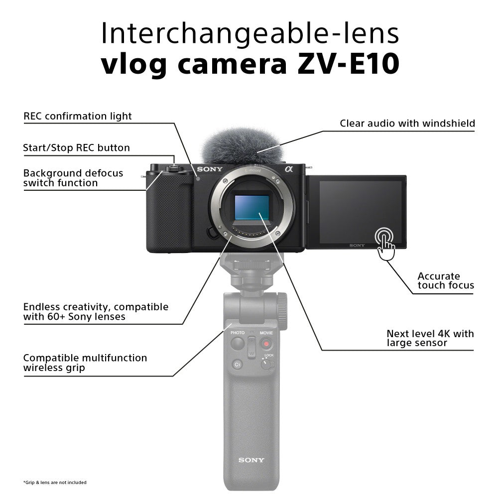 Sony ZV-E10 Boîtier Nu