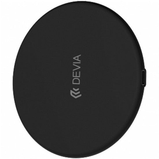 Devia Comet ultraflaches kabelloses Ladegerät 10W Schwarz