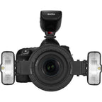 Godox Makro-Ringblitz-Zweilicht-Set MF-12