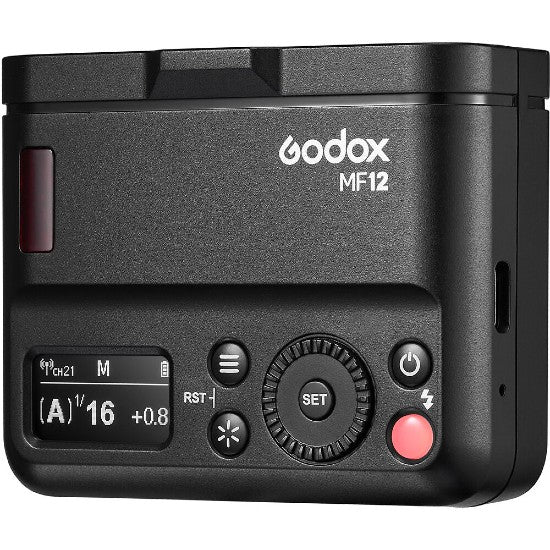 Godox Makro-Ringblitz-Zweilicht-Set MF-12