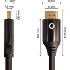 Black Magic Ultra High Speed 4K/8K HDMI Kabel 120Hz - 1.5M Schwarz