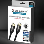 Black Magic Ultra High Speed 4K/8K HDMI Kabel 120Hz - 1.5M Schwarz