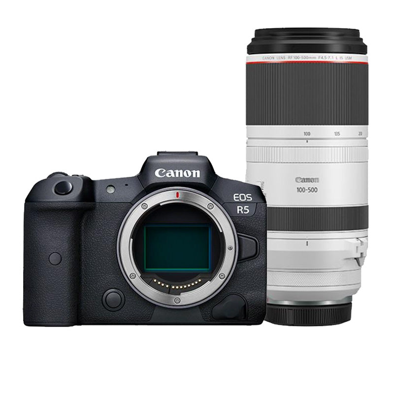 Canon EOS R5 + RF 100-500mm f/4.5-7.1 L IS USM
