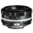 Voigtlander Color Skopar f/2.8 28mm SLII-S Nikon noir