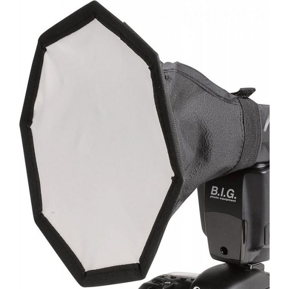 BIG Flash Mini Softbox Octogone 18cm