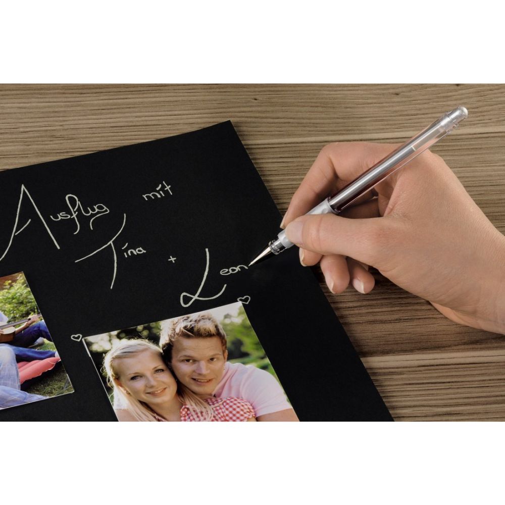 Hama Kreativstift "Hybrid Gel Griff", Silber IP12