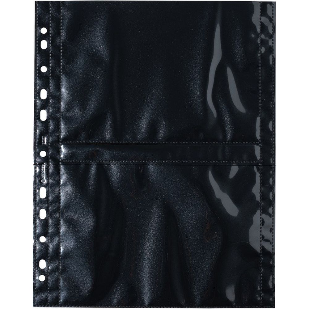 Herma pochettes transparentes noir 13x18 paysage 10 pcs.