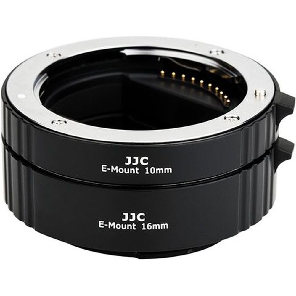 JJC Jeu de bagues d'espacement Sony E 10mm / 16mm
