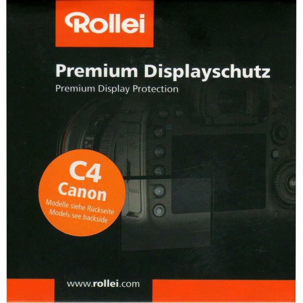 Rollei Premium Displayschutzfolie C4 EOS 1200D/1300D