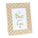 Deknudt Cadre photo en bois uni avec motif graphique 10x15 S46ZH9