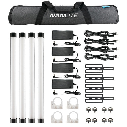 Nanlite Pavotube II 15X Quad-Kit (mit Akku)
