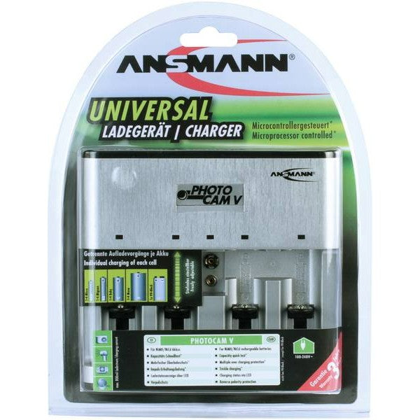 Ansmann Multi-chargeur NiMH/NiCD