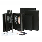 Deknudt Passe-partout Album Noir avec Couverture et Cuir 13x18 A66DA2