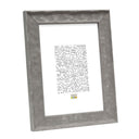 Deknudt Cadre en bois gris avec structure ondulée 18x24 S46HF7