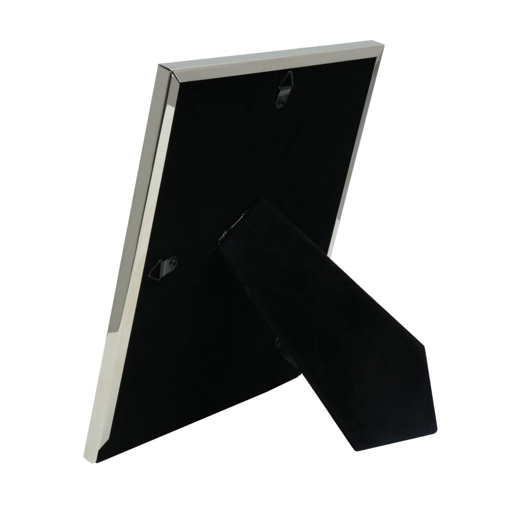 Deknudt Cadre photo en métal avec argent brillant et accent en argent Mat 13x18 S57MJ1