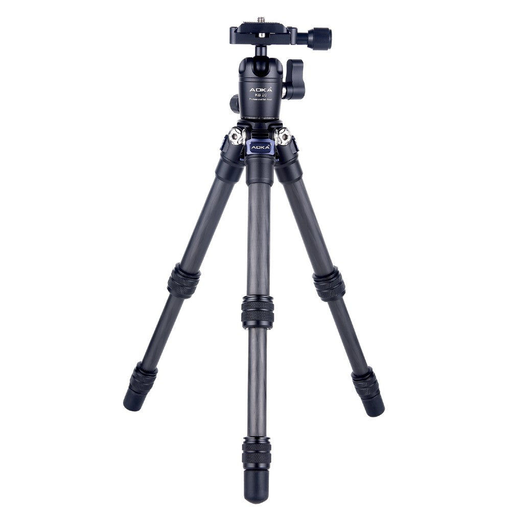 AOKA CMP163C Trépied de Table en carbone + tête de trépied KB20