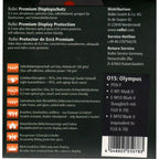 Rollei Premium O1S Protecteur d'écran pour E-M1 II