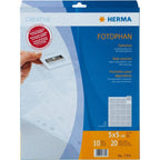 Herma Dia show Sac transparent/Mat 5x5 10 Pièces