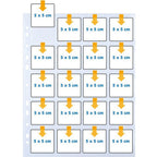 Herma Dia show Sac transparent/Mat 5x5 10 Pièces