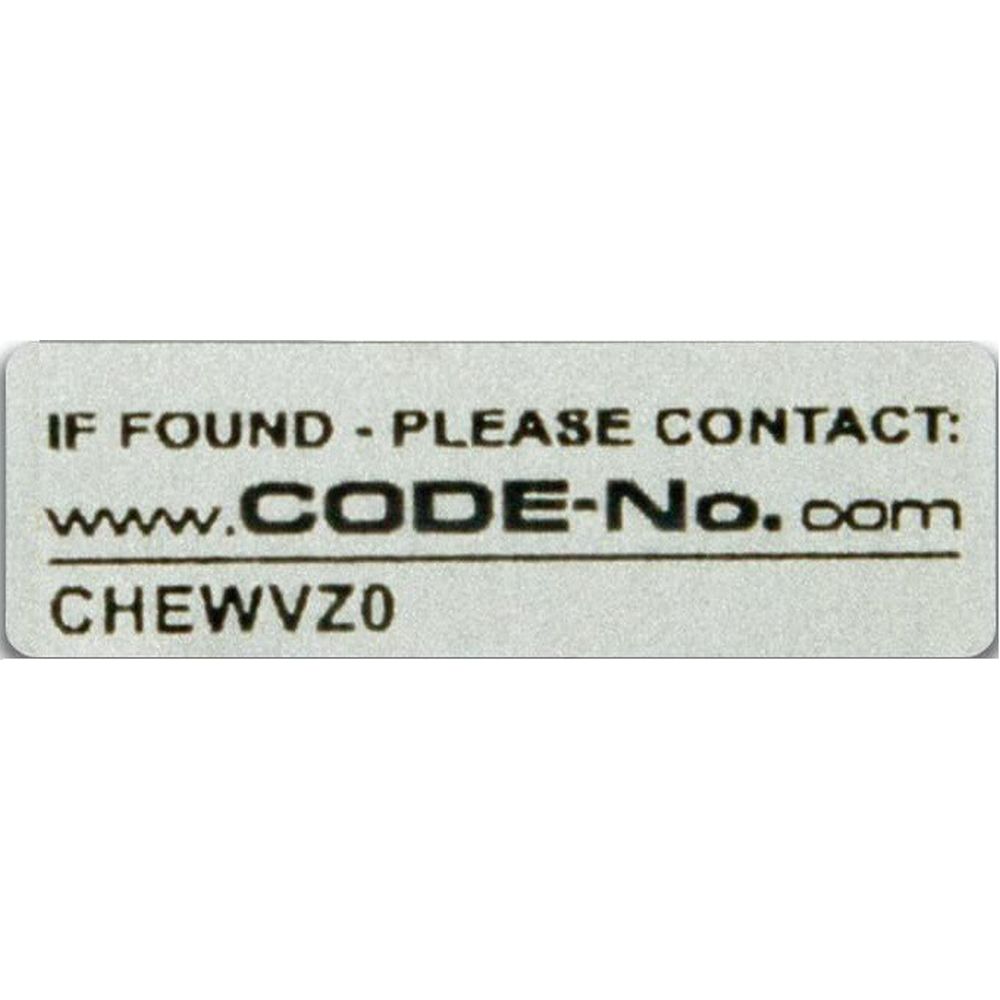 CODE-NO.com Étiquette d'objectif