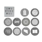 Nanlite FM-mount Fixation de projection GOBO Set 1 (10pc)