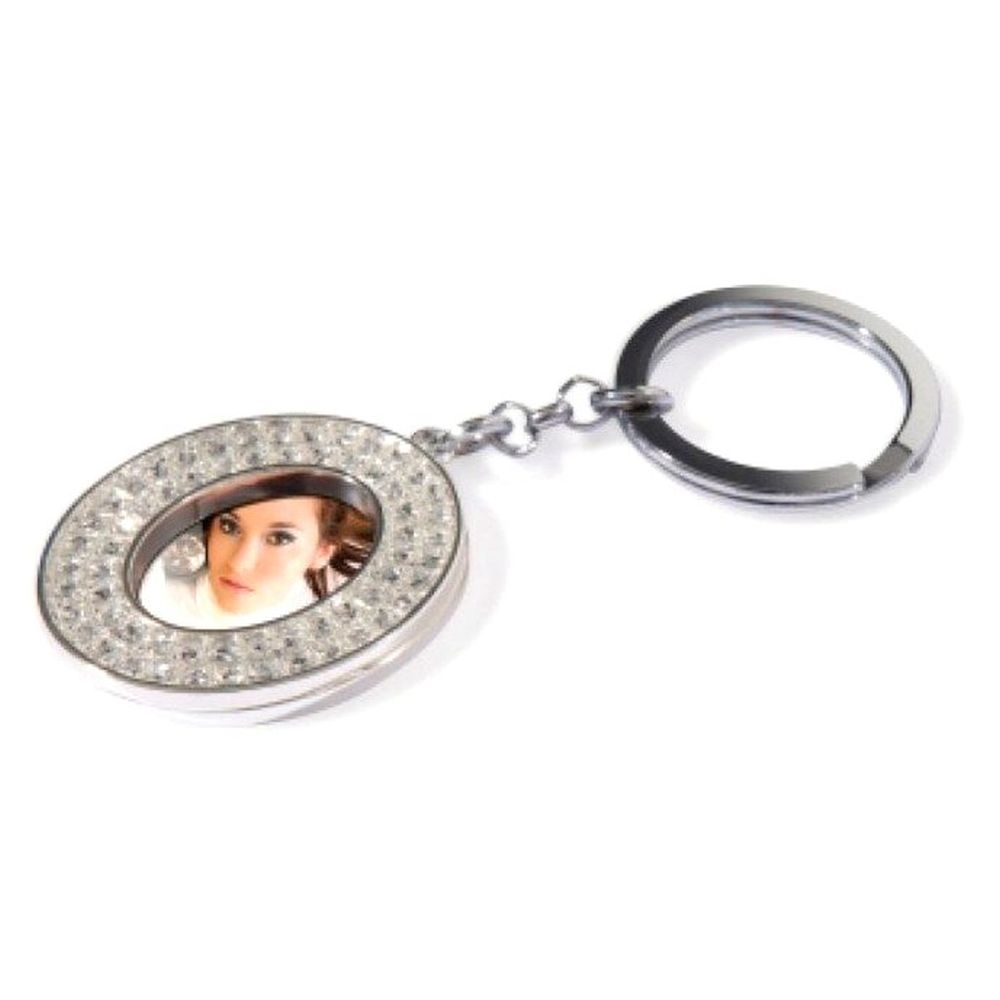 Erno Porte-clés Glamour Diamant Ovale