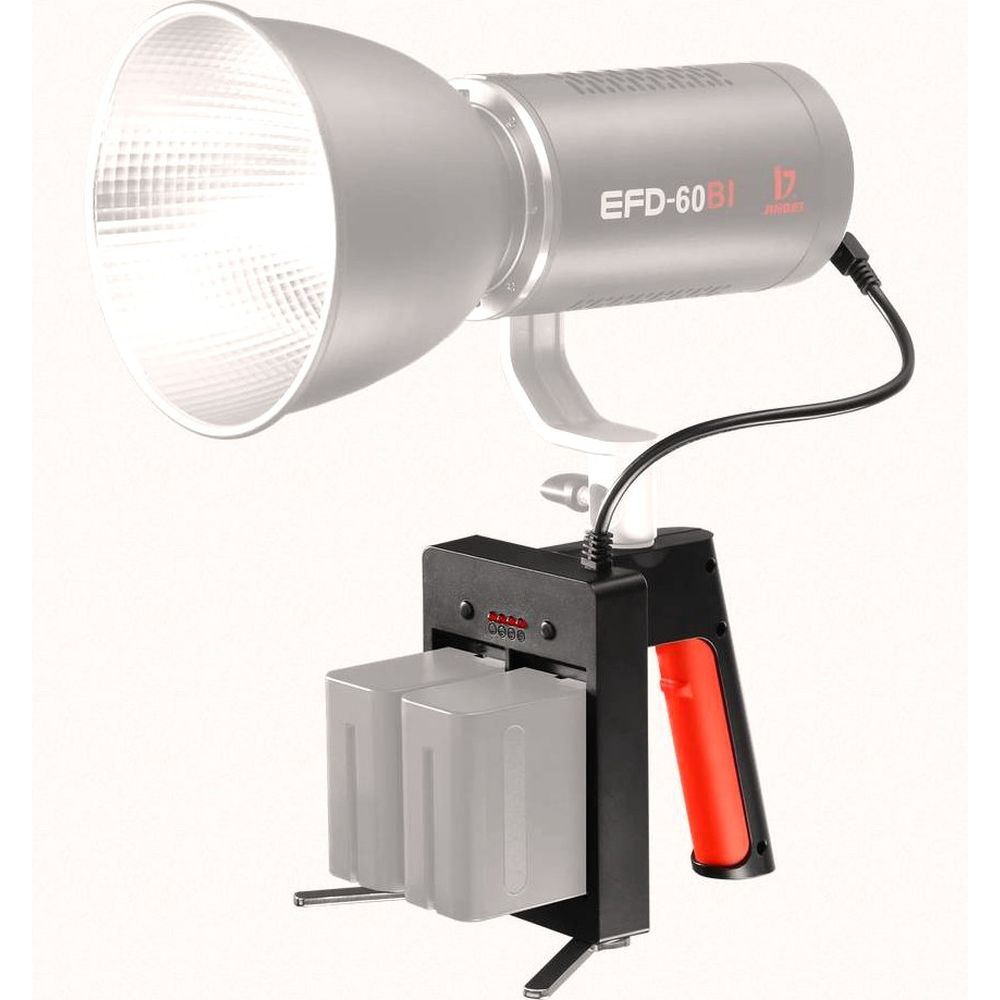 Jinbei EFD-60 Adaptateur de batterie avec poignée