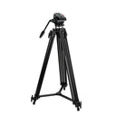 Caruba Videostar 177 Pro Trépied Vidéo + Tête à amortissement liquide