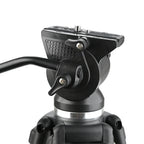 Caruba Videostar 177 Pro Trépied Vidéo + Tête à amortissement liquide