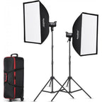 Godox SL100D Kit - Eclairage LED Kit Daylight (2xSL100D & Accessories)
