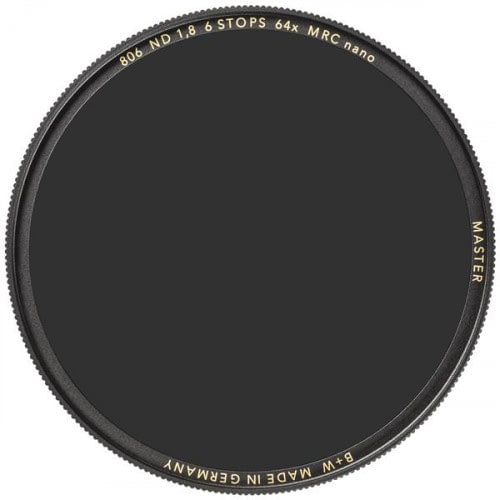 B+W Neutraldichtefilter, ND 1,8, MRC, Nano, MASTER, 82mm