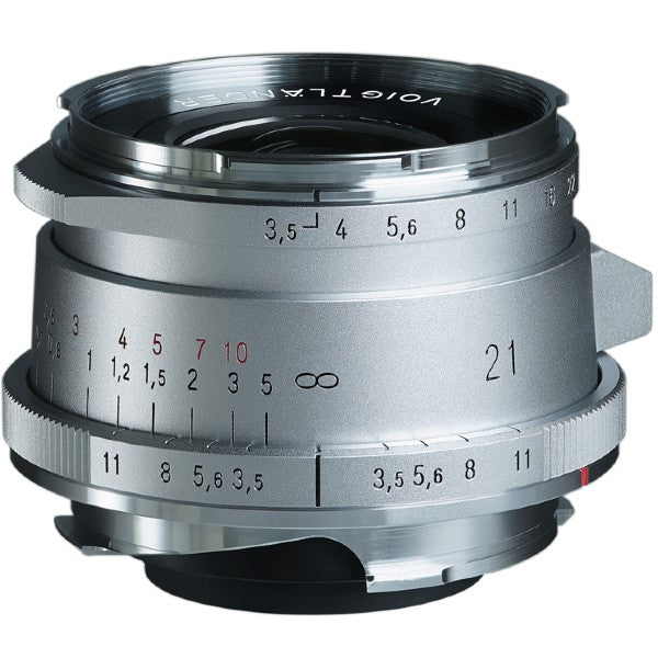 Voigtländer Color-Skopar 21mm f/3.5 VM Asphärische Objektiv Typ II Silber