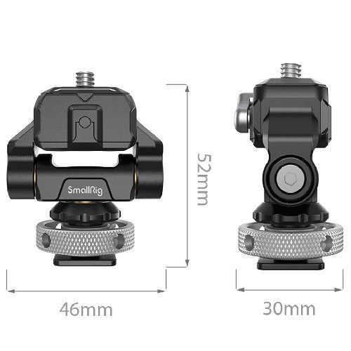 SmallRig 3514, Drop-in HawkLock Mini-Monitorhalterung mit Schnellverschluss und Zubehörschuh