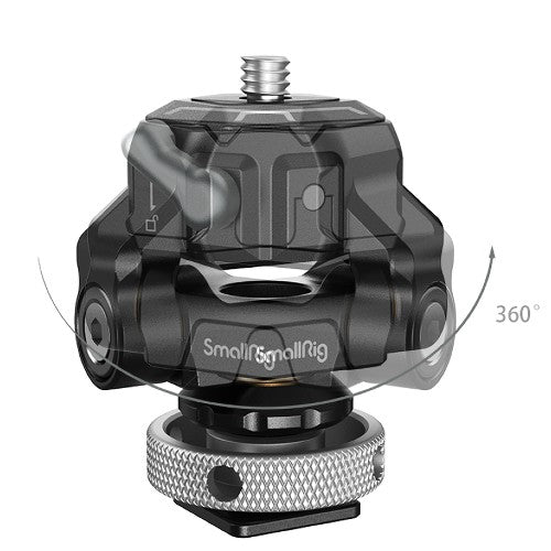SmallRig 3514, Drop-in HawkLock Mini-Monitorhalterung mit Schnellverschluss und Zubehörschuh