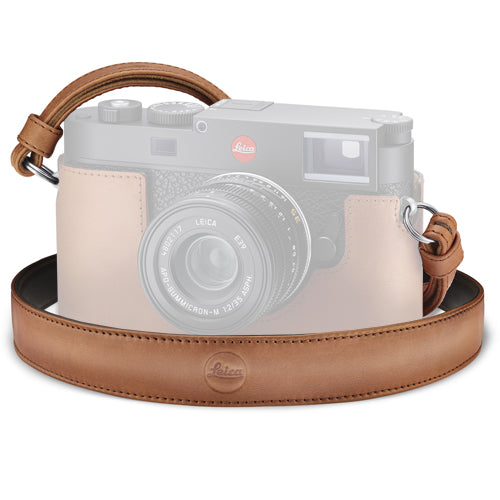 Leica 24036, Tragegurt, Cognac