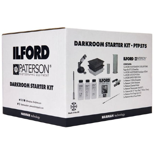 Ilford Kit de démarrage pour chambre noire & Paterson