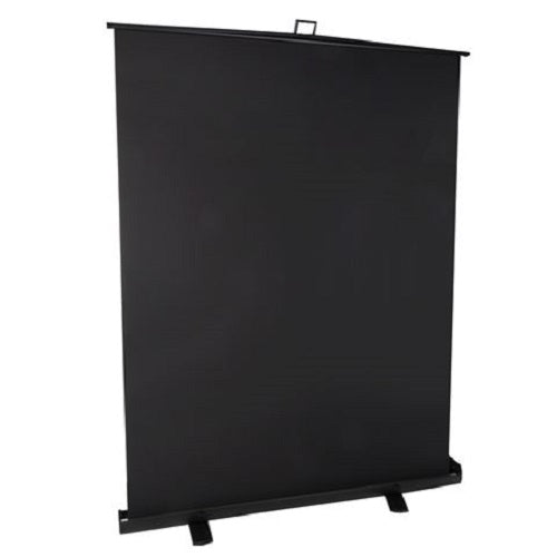 StudioKing Roll-Up Backdrop Leinwand FB-150200FB 150x200 cm Schwarz
