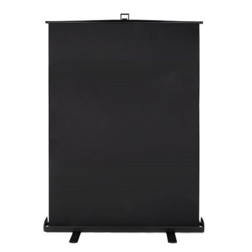 StudioKing Roll-Up Backdrop Leinwand FB-150200FB 150x200 cm Schwarz
