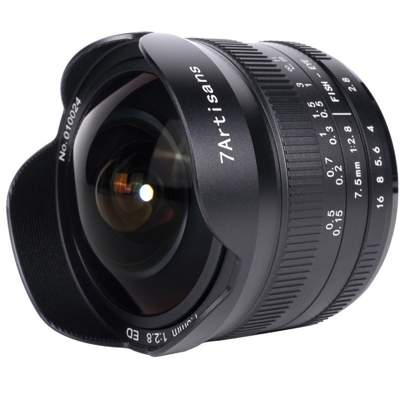 7artisans 7,5mm f/2,8 Mark II Nikon (Z Mount) Schwarz