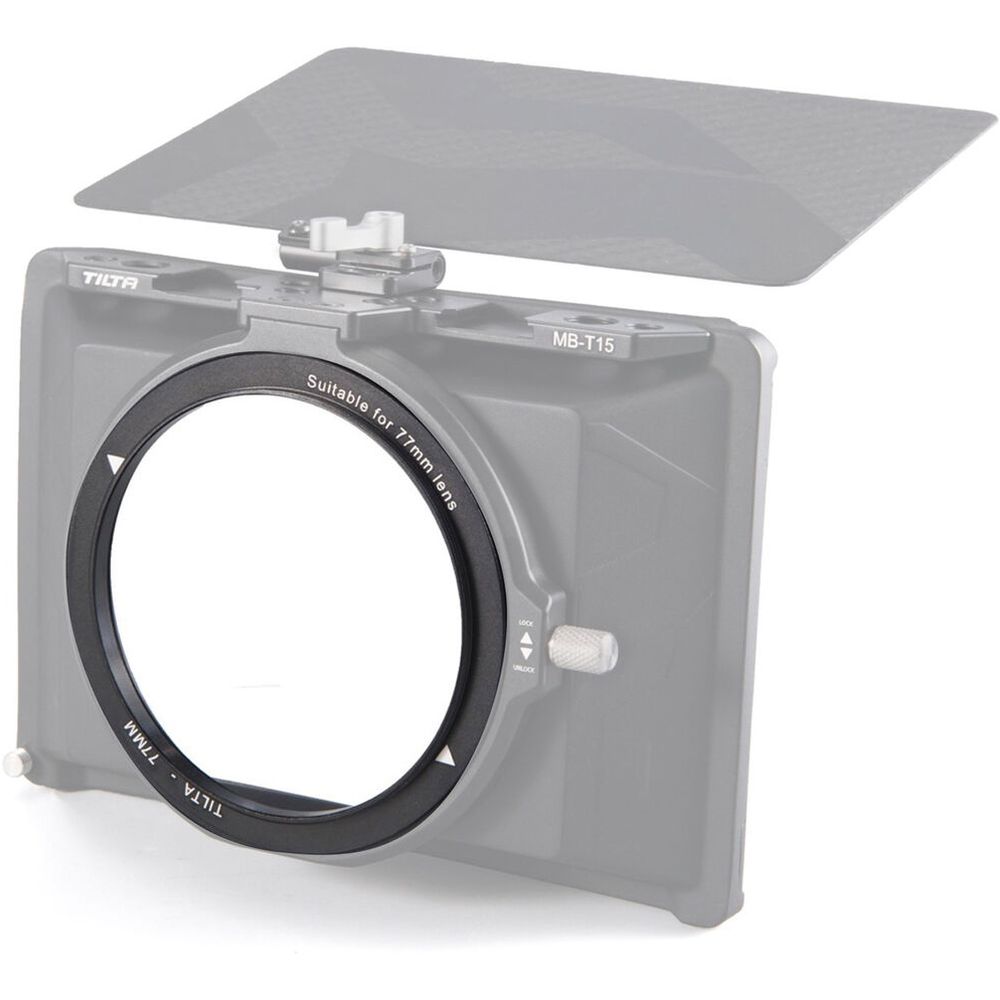 Tilta MB-T15-77 Bague d'adaptation de 77mm pour la boîte matte à pince MB-T15 Mini